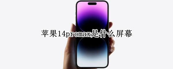 苹果14promax是什么屏幕