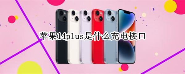 苹果14plus是什么充电接口