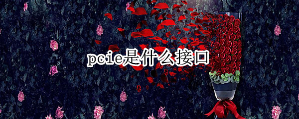 pcie是什么接口