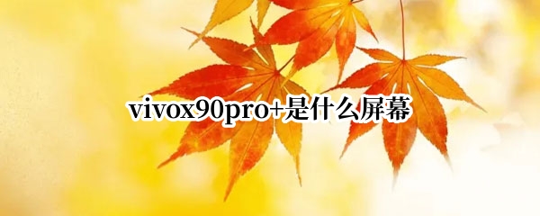 vivox90pro+是什么屏幕