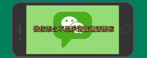 微信怎么不显示语音通话图标