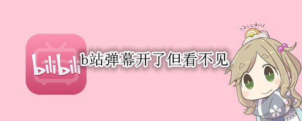 b站弹幕开了但看不见