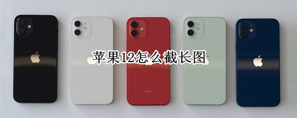 苹果12怎么截长图