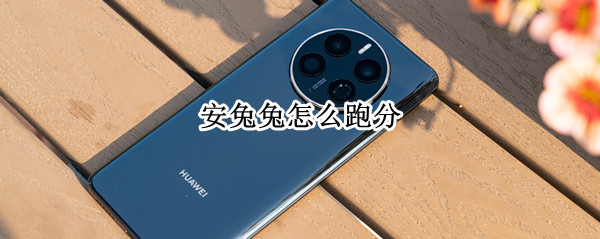 安兔兔怎么跑分
