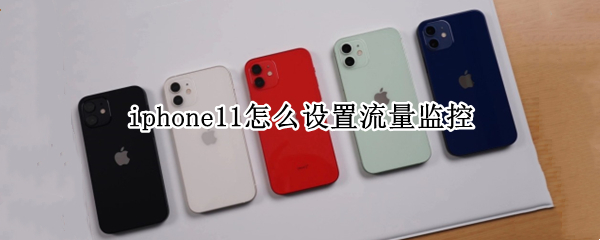 iphone11怎么设置流量监控