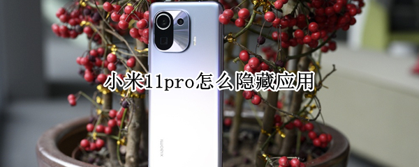 小米11pro怎么隐藏应用